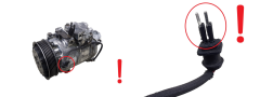 Kliimaseadme Kompressor 6Q0820803G Denso 6SEU12C 447180-3205 VW AG