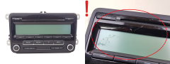 Raadio CD-mängija VW 1K0035186AA 7647201360 Blaupunkt 1058