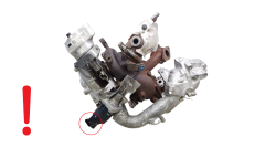 Turbokompressor 144706727R 144116091R 2.3 dCI BiTurbo Renault Master 3 0km