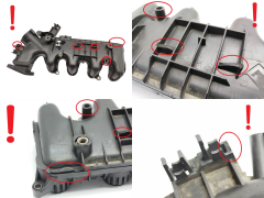 Sisselaskekollektor 0361N3 9653808680 1.6 HDI 16v TDCI Citroen Peugeot Ford 1870