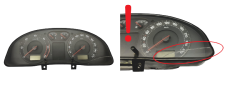 Tahhomeeter Skoda Superb 3U0920810A 110080116003 VDO