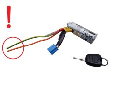 Süütelukk N0501539 4162Z1 Peugeot 206 Valeo 1001
