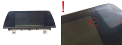 Navigatsiooni ekraan BMW 4 6550 9322120 -09 CID65 F30/F31 L7 MID