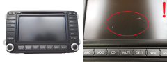 Raadio CD-mängija Navi Volkswagen 1K0035198B 7612002064 Blaupunkt 1101