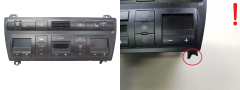 Soojenduse Juhtseade A/C Audi A6 C5 4B0820043Q 5HB007604-13 Hella