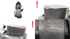 Õlifiltri Korpus 9651813980 1103P0 1.6 HDI TDCi Citroen Peugeot Ford