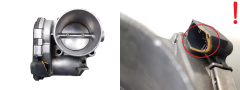 Gaasiklapi ventiil Alfa Romeo Iveco Opel 0280750073 Bosch 2525