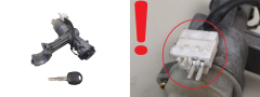 Süütelukk KIA Picanto 1 FC 1019