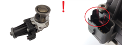 Egr Klapp 9671187780 702209030 Pierburg 1.6 HDI Citroen Peugeot