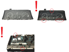 Spidomeeter Renault Clio 1 7700841356 A 21578560-2 Sagem