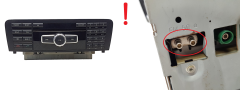 Raadio CD-mängija Navi Mercedes-Benz A A2469006810 A2469010802 A1669022605