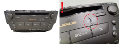 Raadio CD-mängija Lexus IS 86120-53420-3 FX-MG9857DV