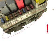Kaitsmete kast 51724394 0051724394057657 Alfa Romeo Delphi 58145