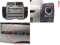 Raadio Cd Mp3 Mängija Toyota Yaris 86120-0D490 W13811 Fujitsu 1362