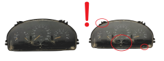 Tahhomeeter Mercedes ML W163 A1635400711 VDO 58939