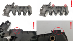 Sisselaskekollektor 9684941780 0361N3 1.6 HDI 16v TDCi Ford PSA Volvo S6