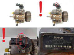 Sissepritsepump 0445010102 9683703780 1.6 TDCi HDI Bosch PSA Ford S3