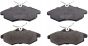 Piduriklotsid Ees Citroen Peugeot C1 C2 C3 WOK P981300