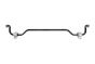 Stabilisaator 5Q0511305A B10813 VW Audi Skoda Borsehung