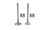 Klapp 06D109601M 06D109611H B18637 VW Audi Seat Skoda Borsehung