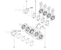 Väntvõlli Laagrid Originaal Master III Movano B NV400 2.3 dCi 122076327R