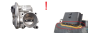 Gaasiklapi ventiil Renault Smart 161203912R H8201269254 1.0 1155