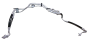 Konditsioneeri toru Uus Originaal 9834116280 Citroen Peugeot