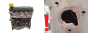Mootor K9KB702 K9K702 1.5 dCi Renault Kangoo Clio 2 S79