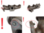 Väljalaskekollektor 8200460501 8200869194 2.0 dCi Renault Opel Nissan 1176
