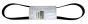 Generaatoririhm Uus Renault 6PK1199 117205191R