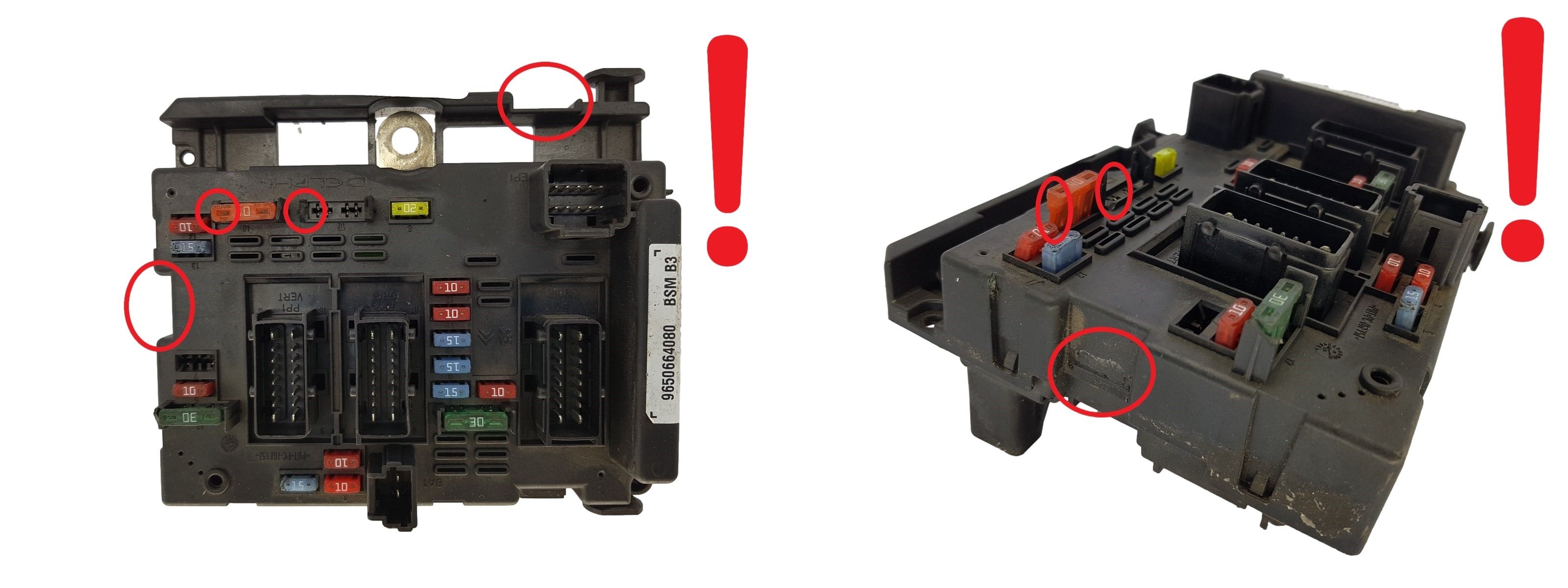 Juhtplokk BSM B3 9650664080 PSA Delphi 1497 main product photo