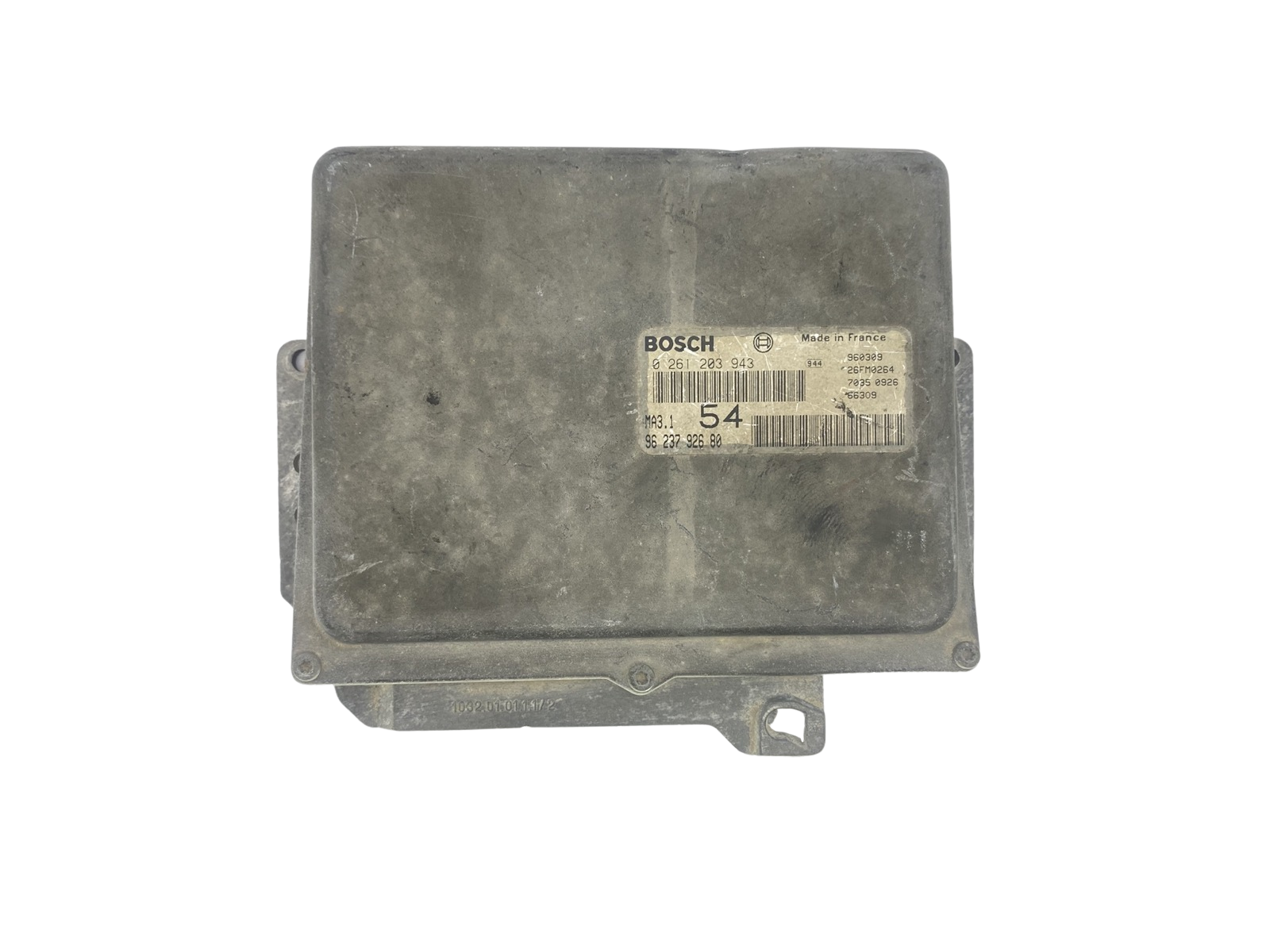 Juhtplokk 0261203943 9623792680 MA3.1 PSA Bosch 55911 main product photo