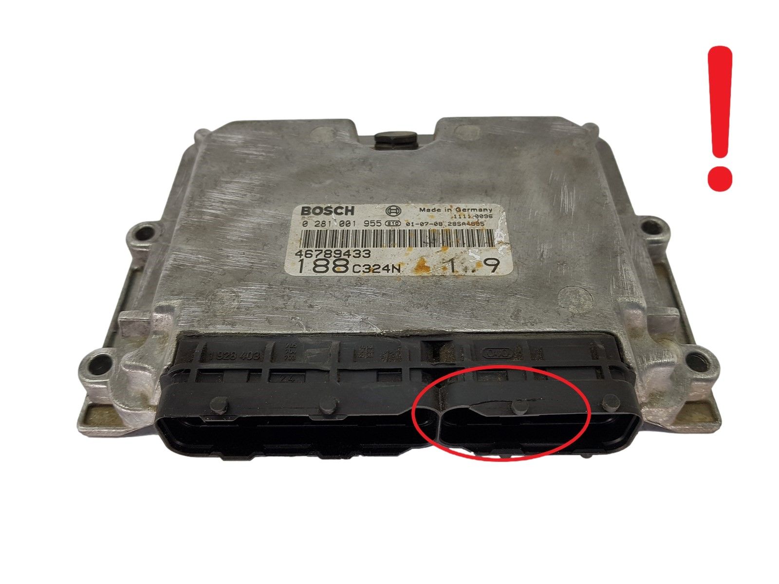 Juhtplokk Fiat 46789433 0281001955 188C324N Bosch 17280 main product photo