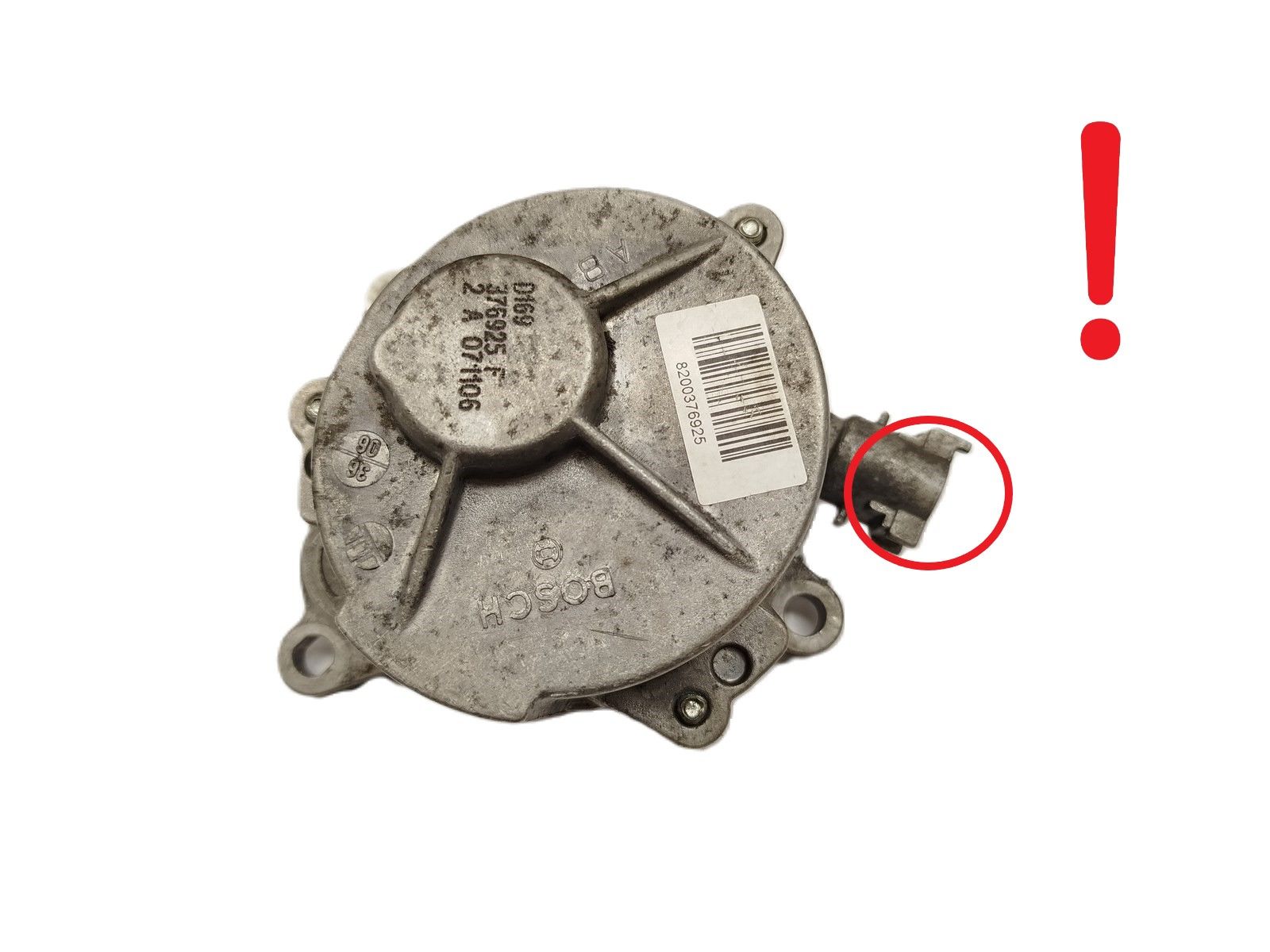 Vaakumpump 8200376925 2.0 DCI Renault Bosch main product photo