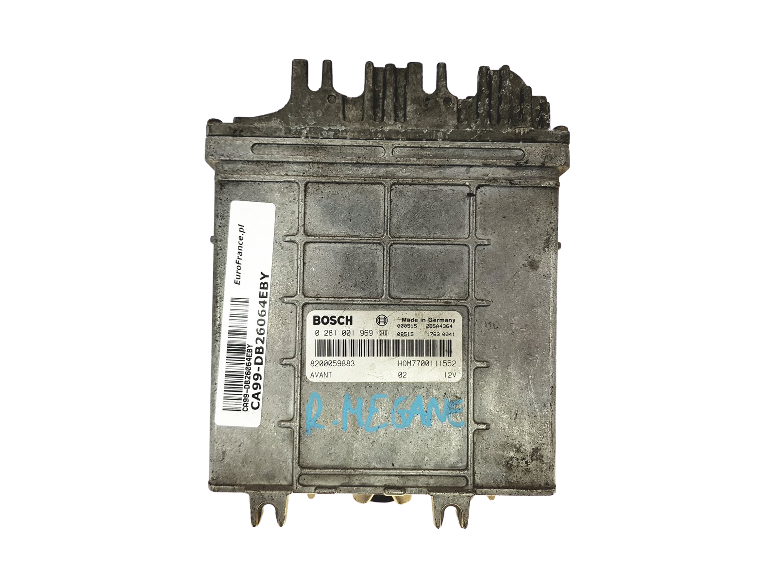 Juhtplokk 0281001969 8200059883 7700111552 Renault Bosch 26064 main product photo