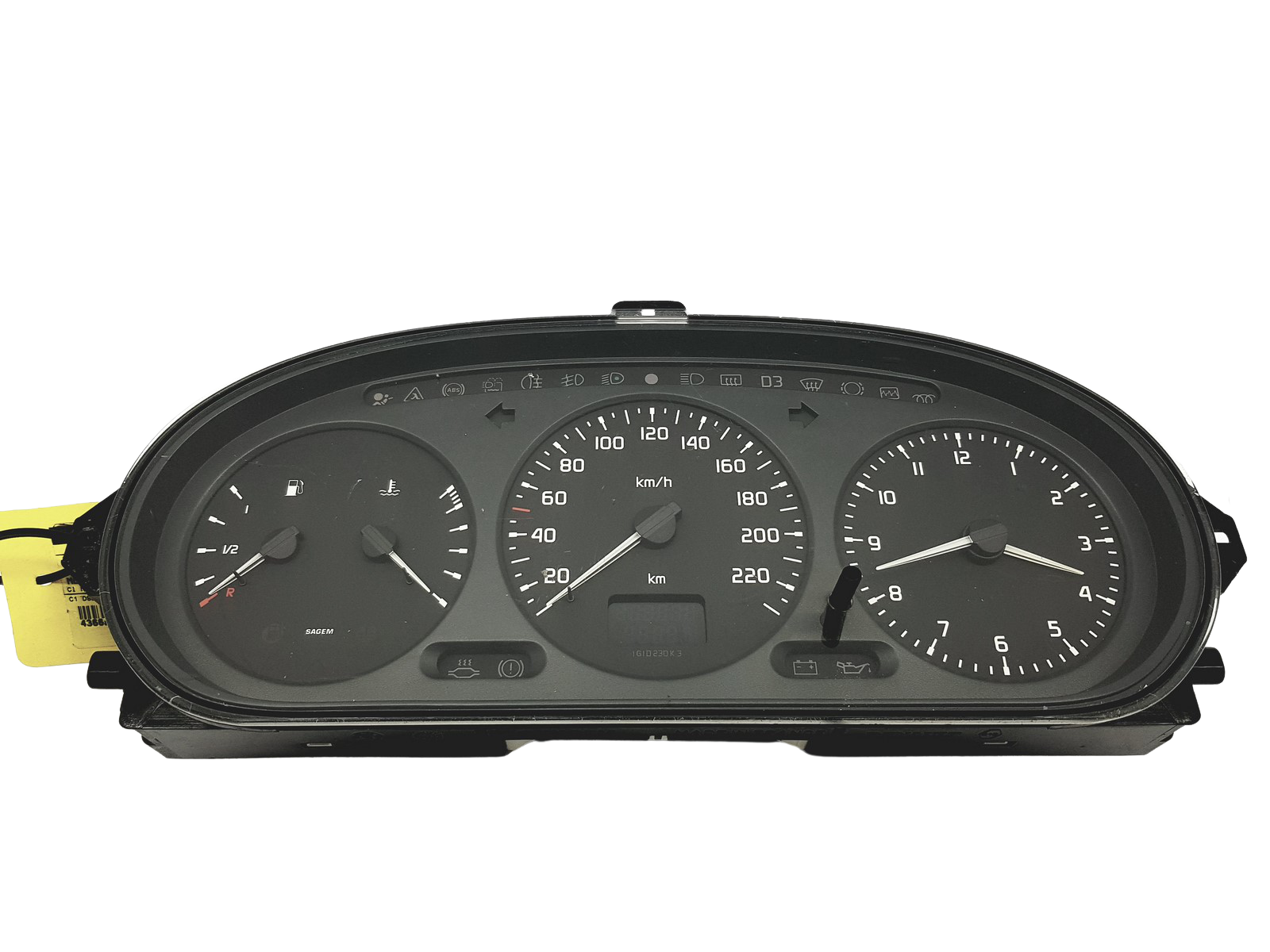 Tahhomeeter Megane Scenic 21578161-2 21612792-4 49531 main product photo