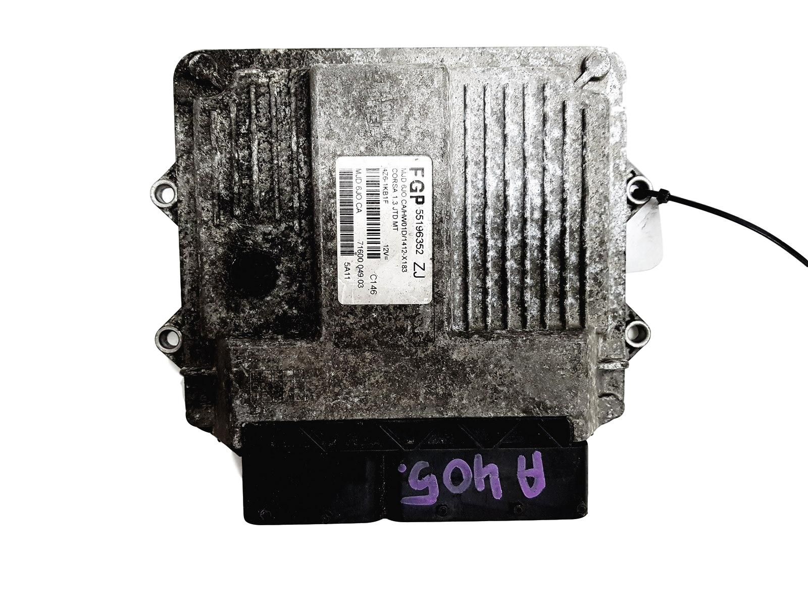 Juhtplokk FGP 55196352 ZJ MJD 6JO.CA Opel Magneti Marelli 10898 main product photo