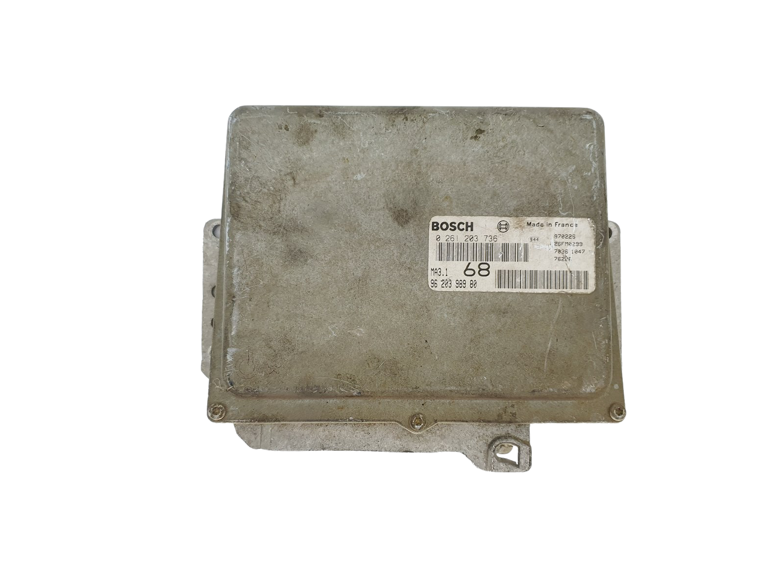 Juhtplokk 0261203736 9620398980 MA3.1 26FM0299 PSA Bosch 36370 main product photo