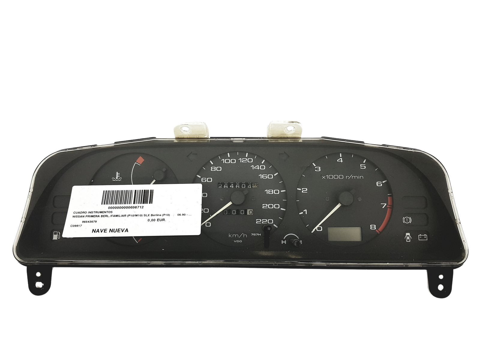 Tahhomeeter Nissan Primera P10 2481071J01 VDO main product photo