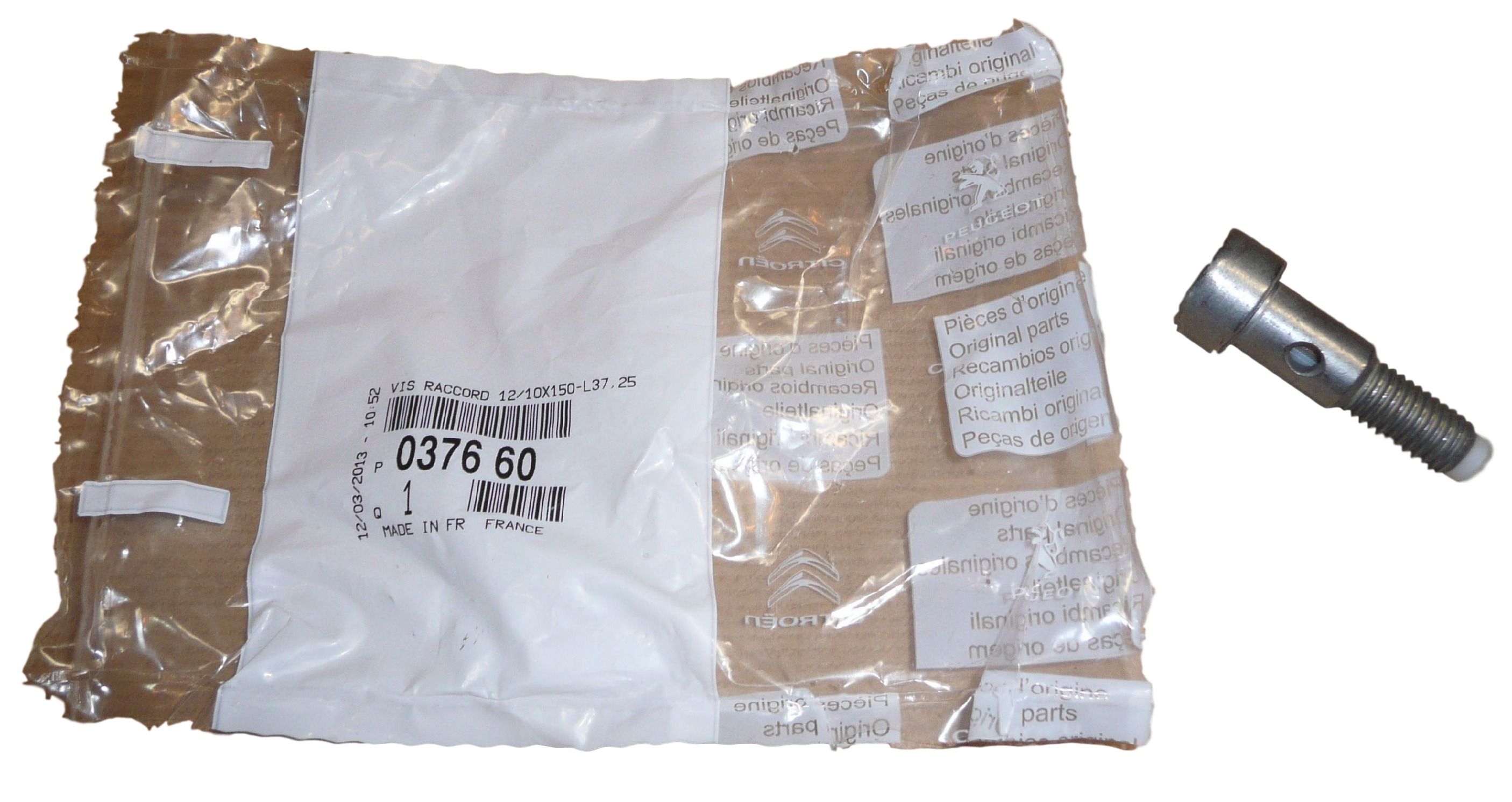 Polt Złącza Turbiny DS3 C4 207 Pertner 037660 Citroen Peugeot Originaal main product photo