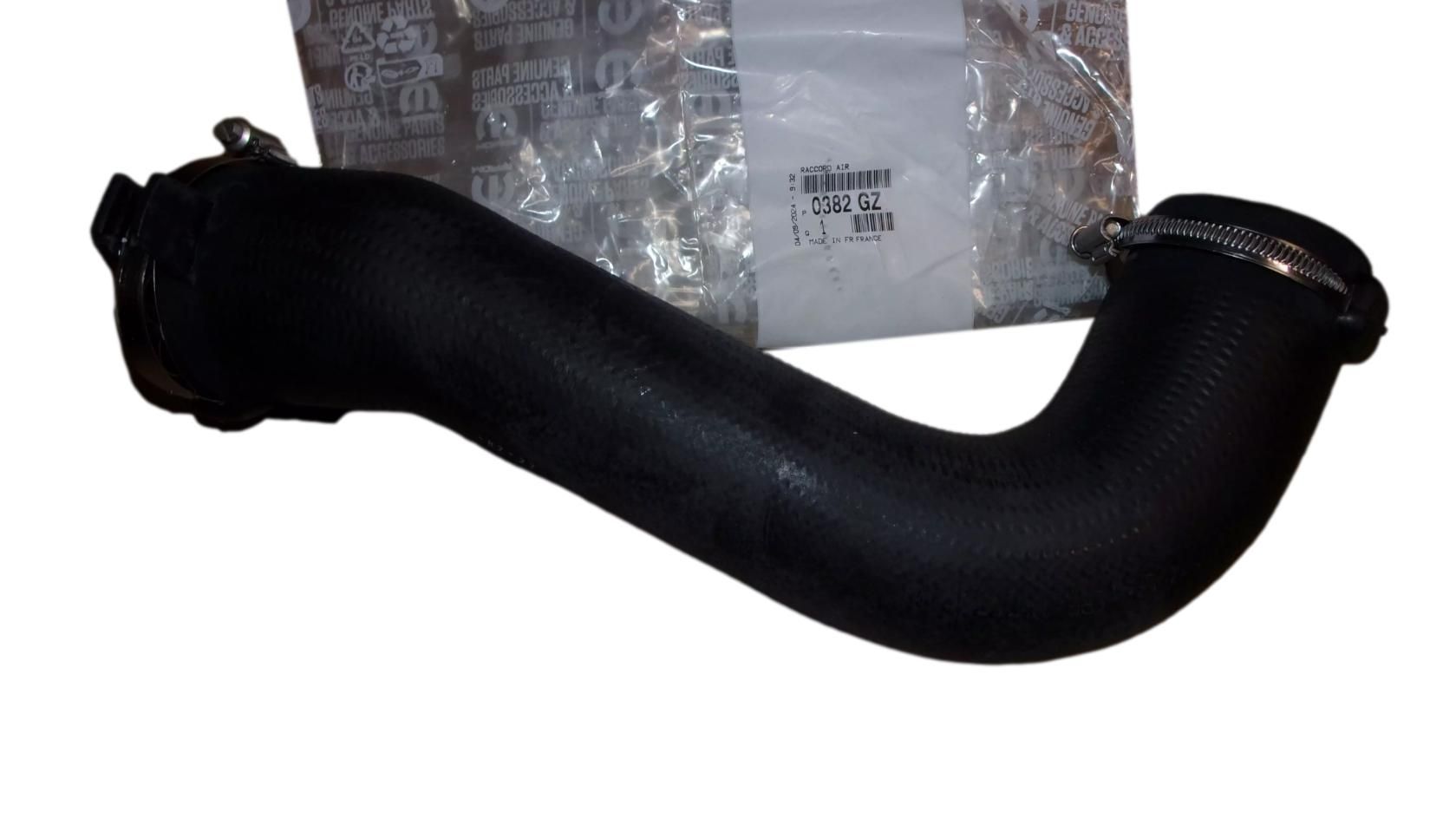 Õhuvoolik Uus Originaal 0382GZ 0382.GZ Citroen Peugeot main product photo