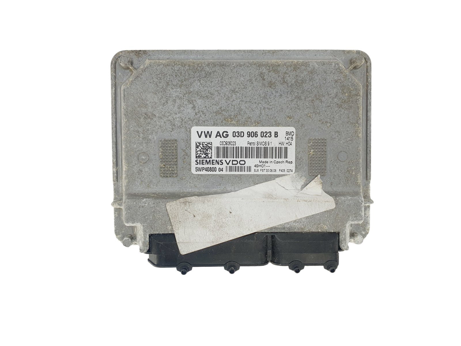 Juhtplokk 03D906023B 5WP40800 04 VW Siemens 43470 main product photo