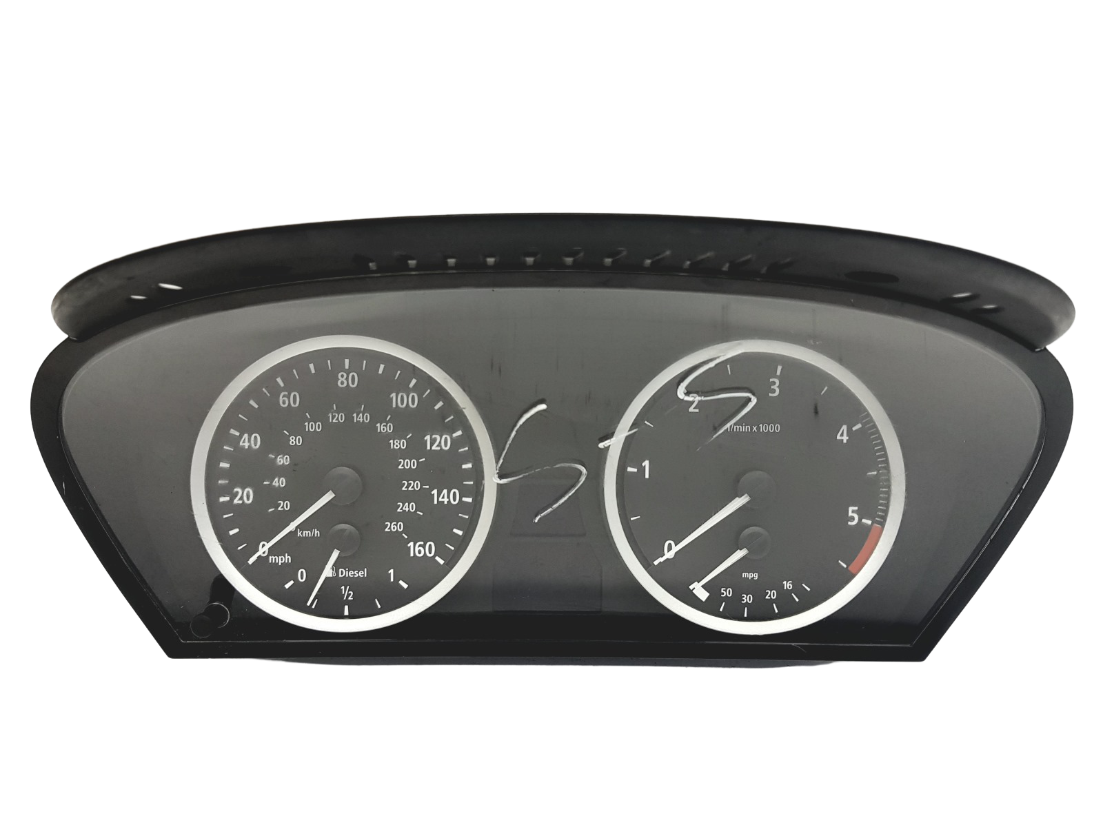 Tahhomeeter BMW 5 E60 E61 9135254 110080213713 VDO RHD main product photo