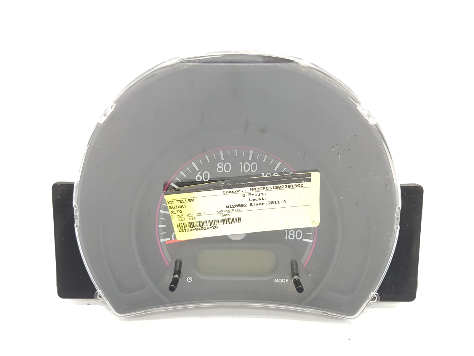 Spidomeeter Suzuki Alto Nissan Pixo 34100M68K01 25792 main product photo