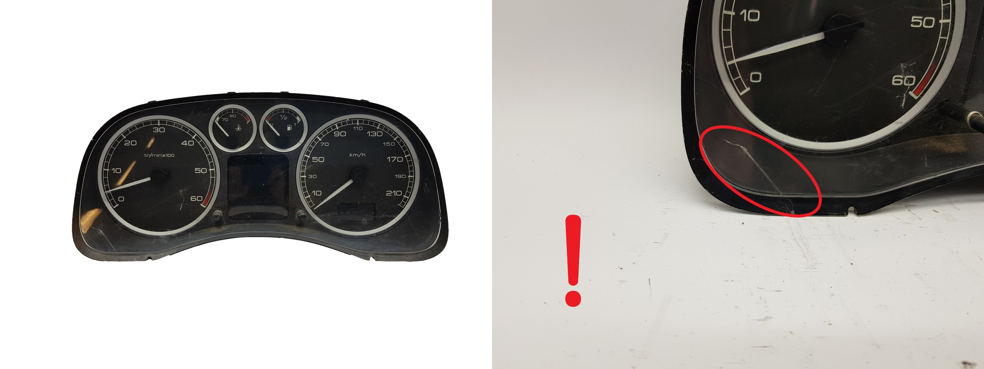 Tahhomeeter Peugeot 307 9655476580 2912 main product photo
