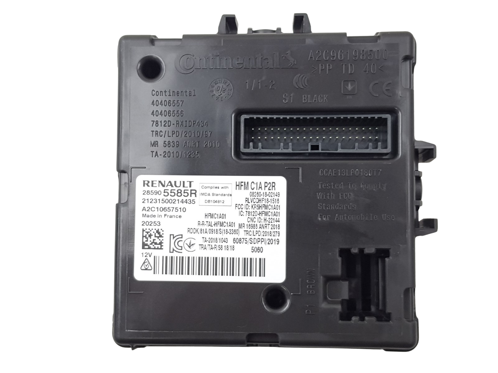 Juhtploki moodul Renault Clio 5 Zoe 285905585R A2C10657510 0km 32 main product photo