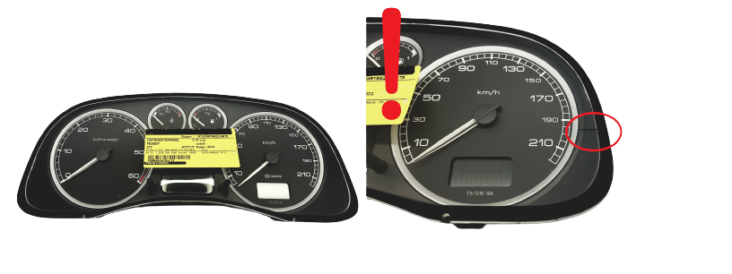 Spidomeeter Peugeot 307 9636708880 C 03 49342 main product photo