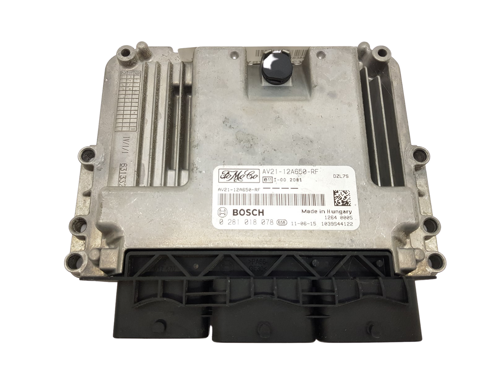 Juhtplokk 0281018078 AV21-12A650-RF Ford Bosch main product photo