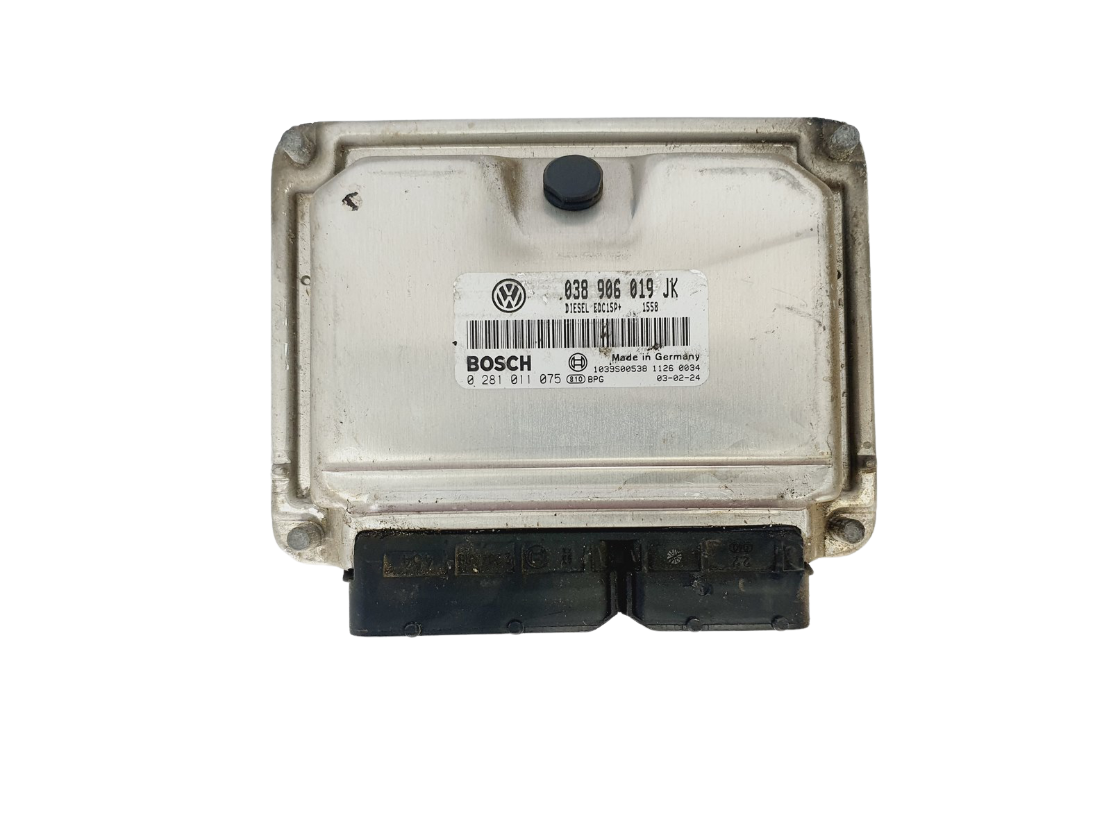 Juhtplokk 038906019JK 0281011075 VW Bosch main product photo