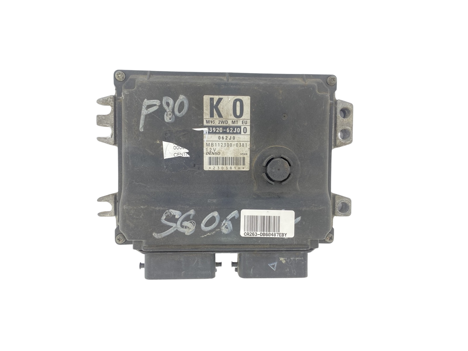 Juhtplokk 33920-62J0 MB112300-0381 Suzuki Denso 60487 main product photo